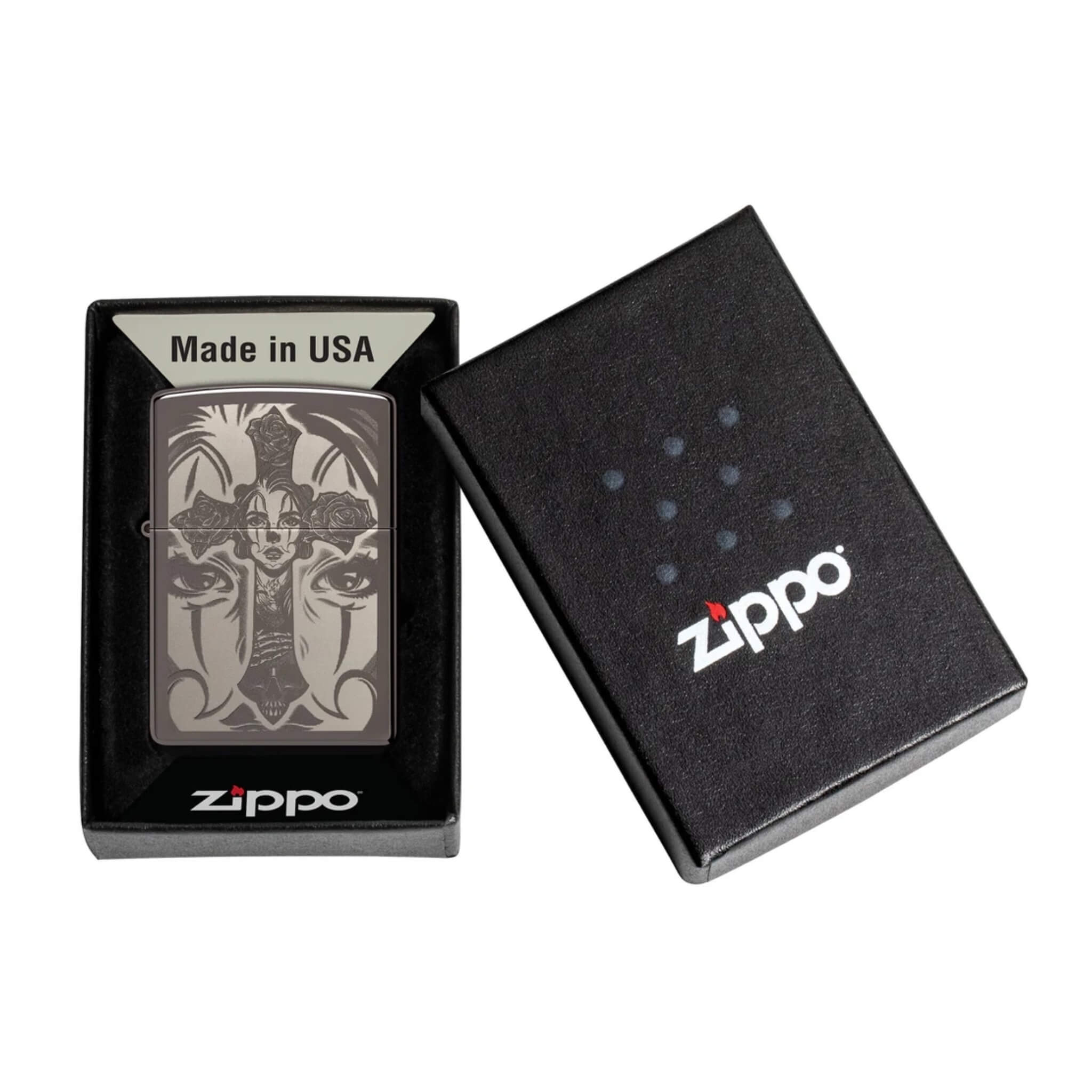 فندک Zippo مدل Skull Cross Design - تصویر 4