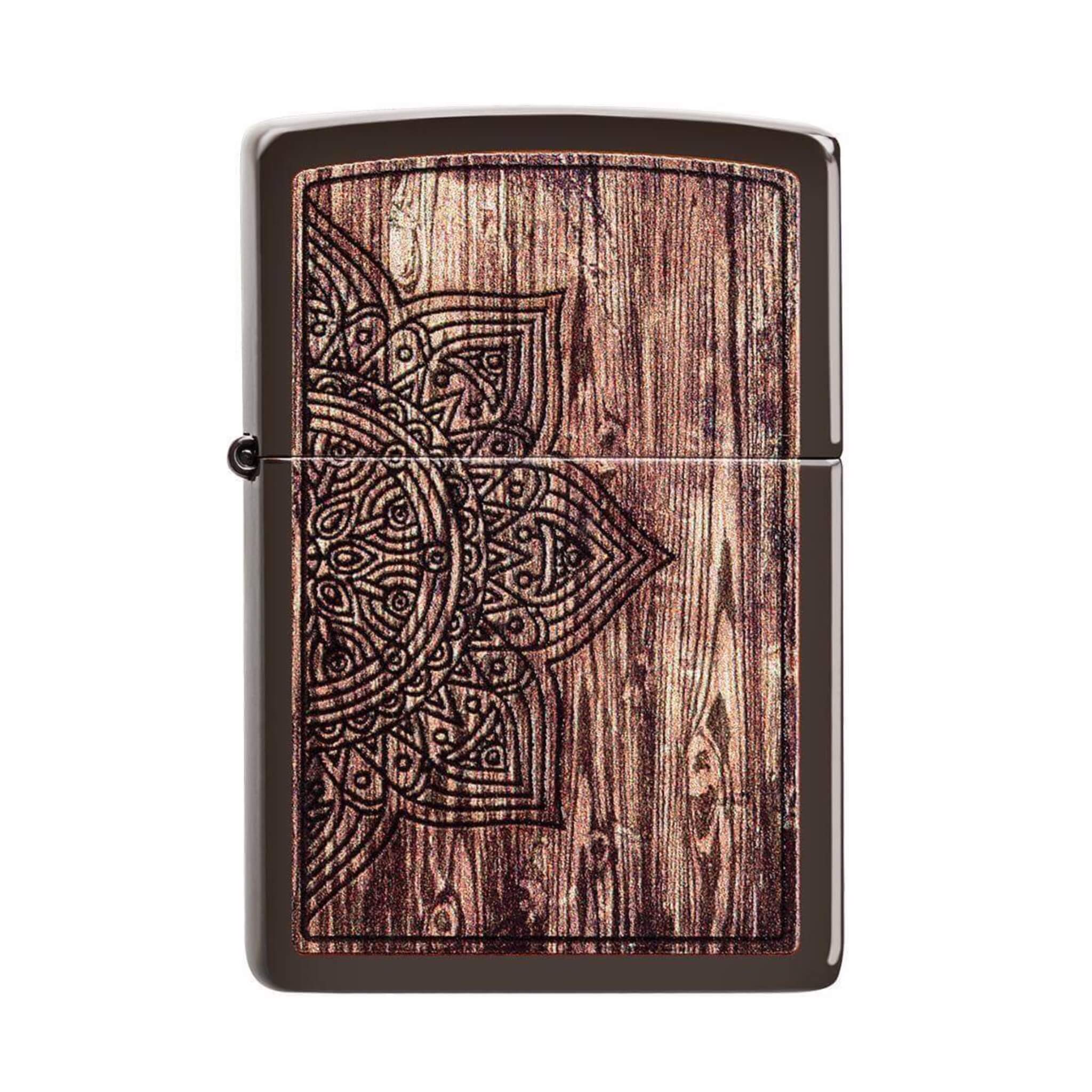 فندک Zippo مدل Wood Mandala Design - تصویر 1