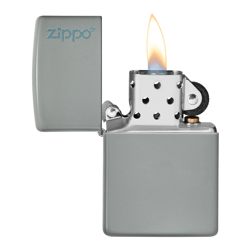 فندک Zippo طرح Classic Grey - تصویر 2