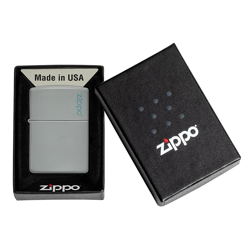 فندک Zippo طرح Classic Grey - تصویر 4
