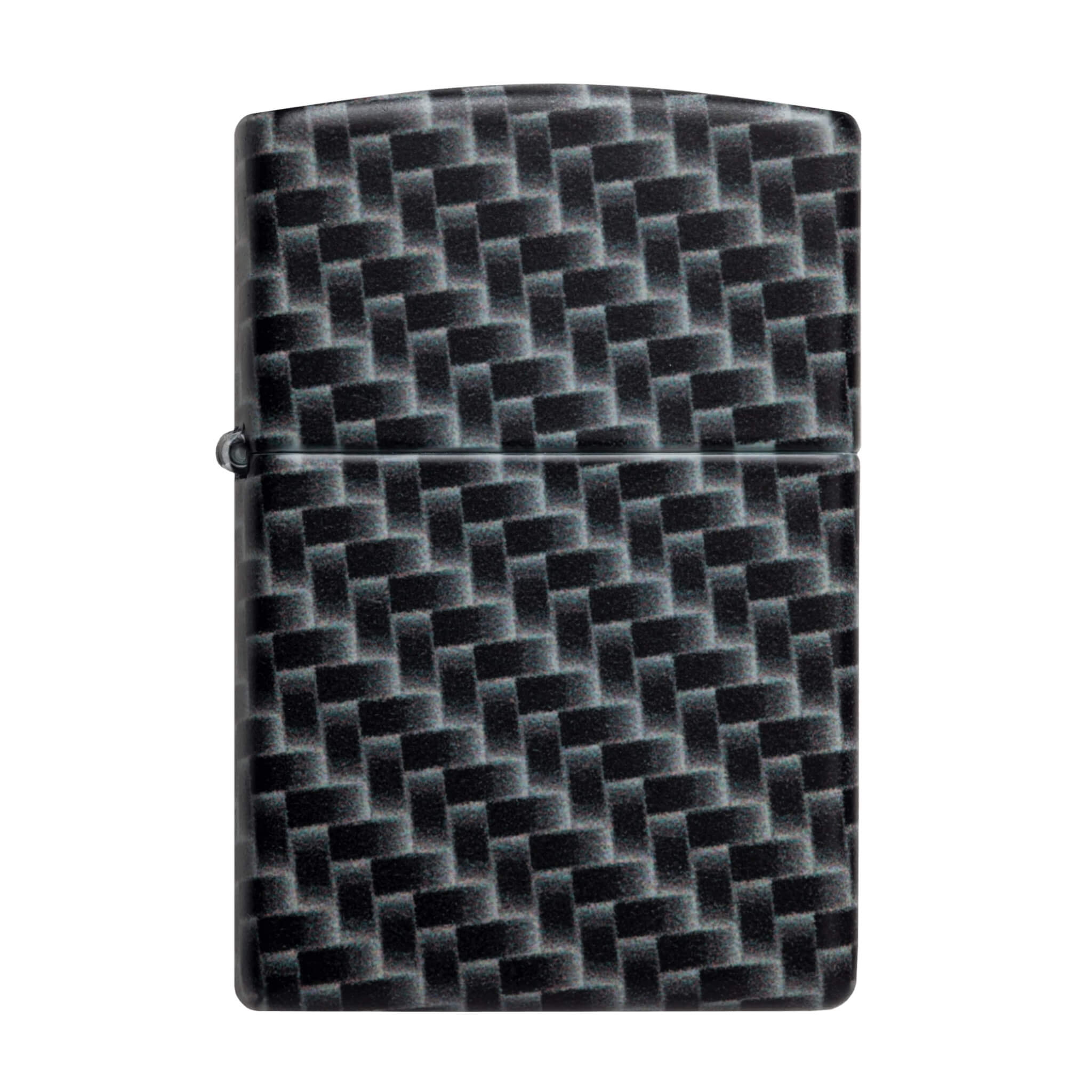 فندک Zippo مدل White Matte, Carbon Fibre Design - تصویر 1