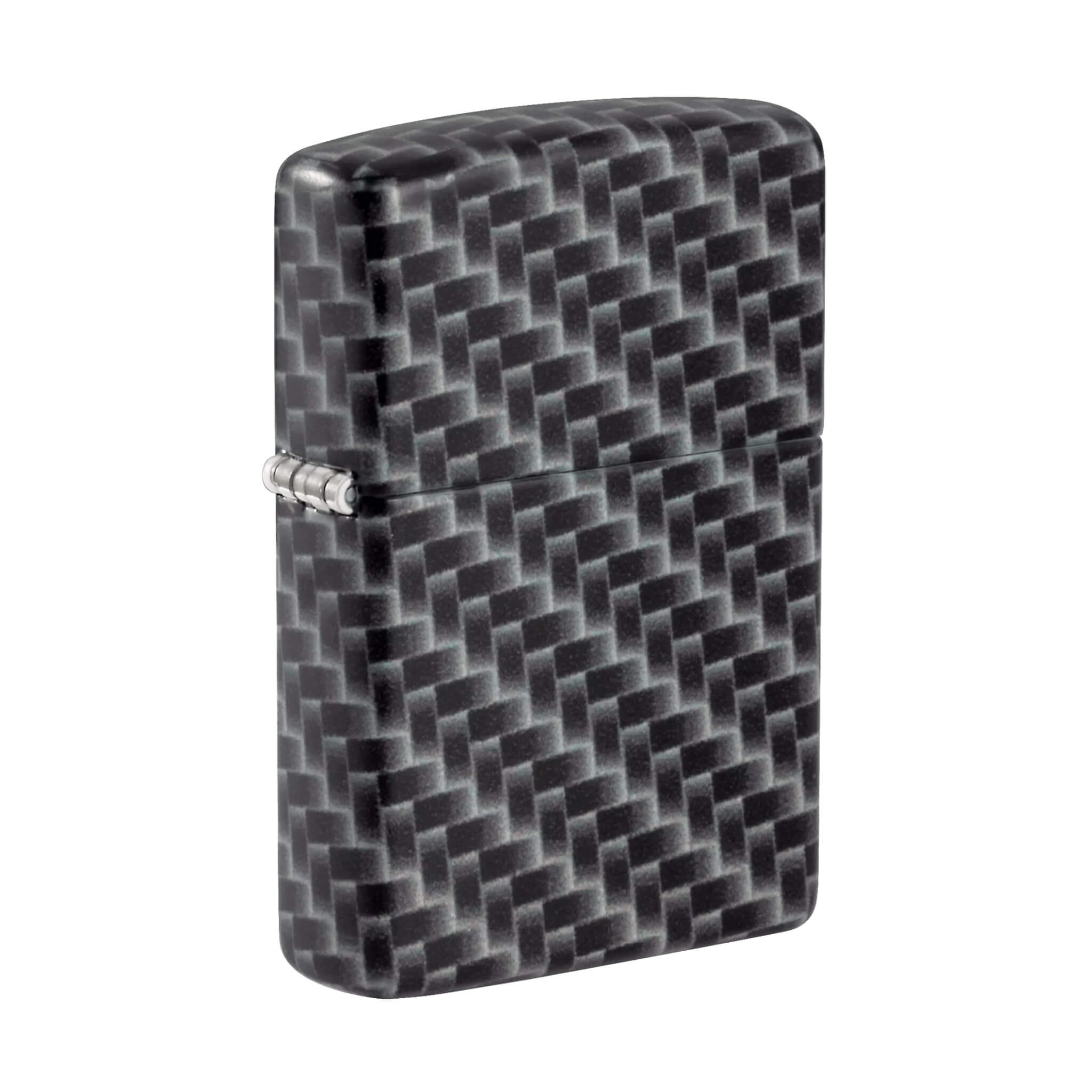فندک Zippo مدل White Matte, Carbon Fibre Design - تصویر 2